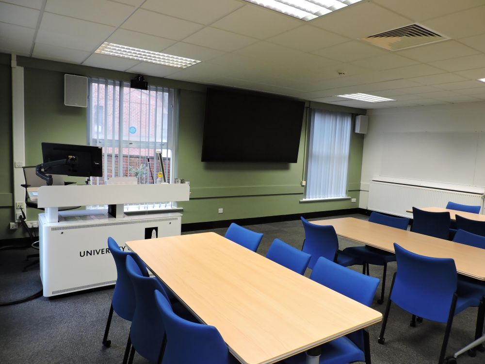 A seminar room
