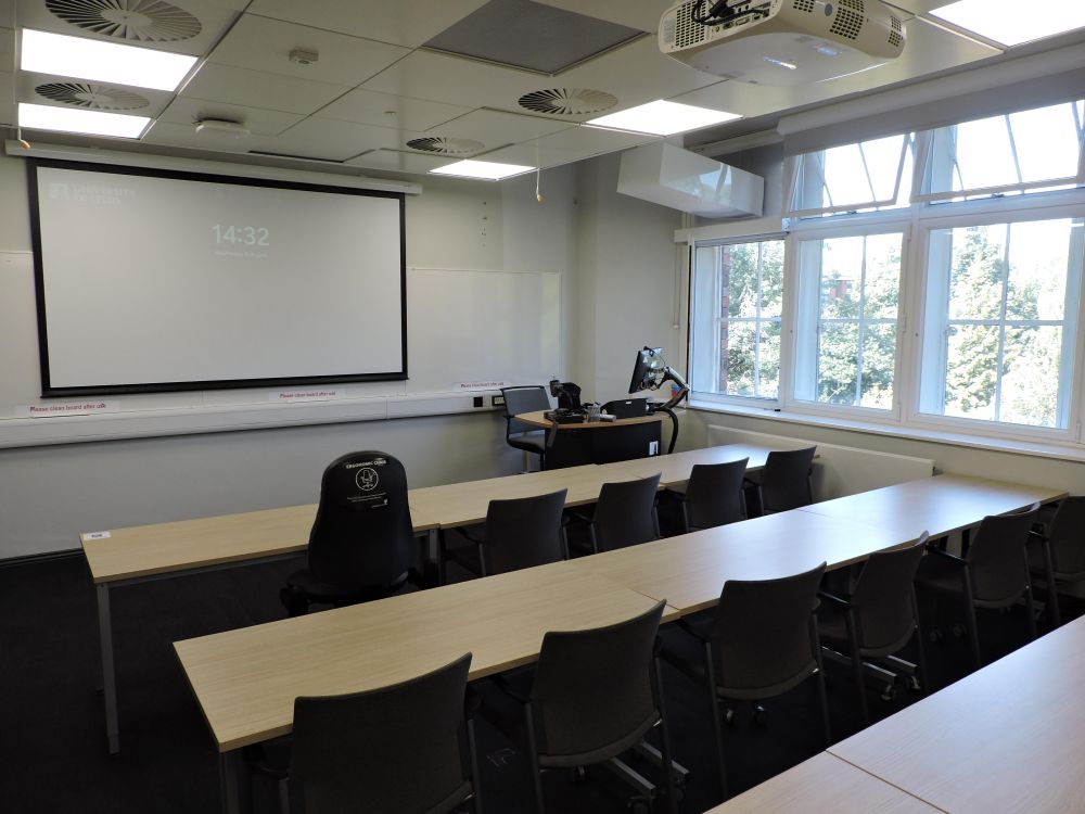 A seminar room