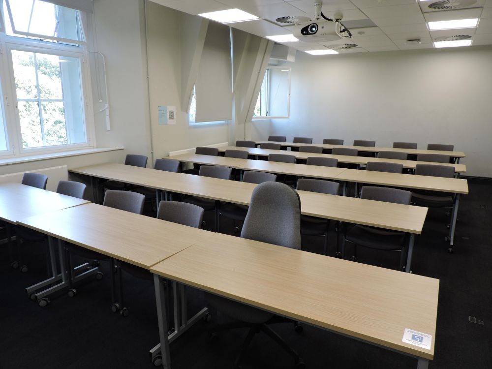 A seminar room