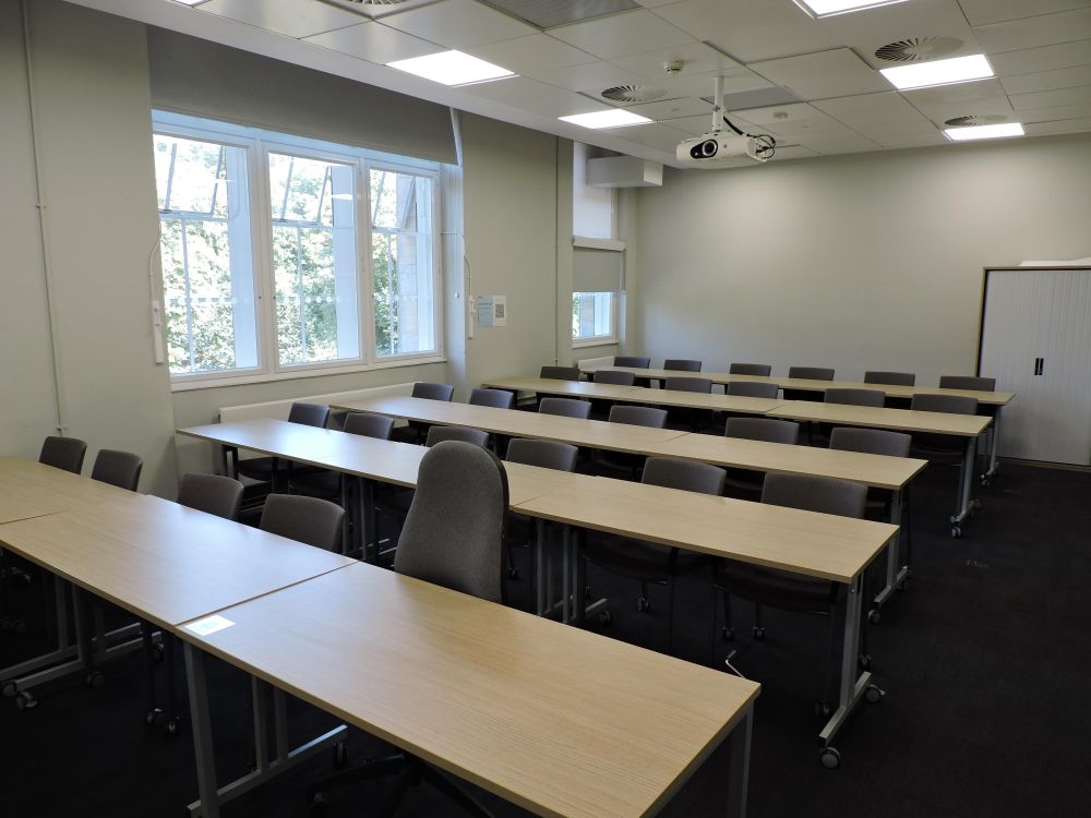A seminar room