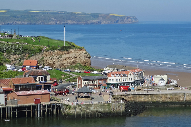 Whitby coastline